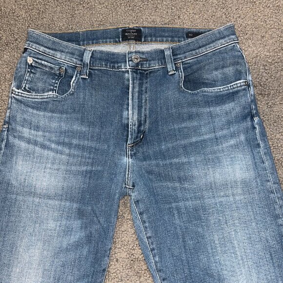 CITIZENS of HUMANITY SID Regular Straight Leg Jean Medium Wash Men's 32" X 34" - Picture 2 of 14